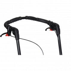 Тормоз на ручке-толкателе для двух рук