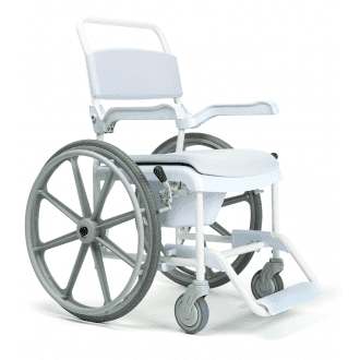 Кресло-каталка с санитарным оснащением и большими колёсами Vermeiren 139 SP (Pluo) в  Кресло-каталка с санитарным оснащением и большими колёсами Vermeiren 139 SP (Pluo) в