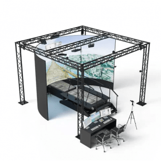 Комплекс для реабилитации ходьбы с расширенной БОС Motek Grail в  Комплекс для реабилитации ходьбы с расширенной БОС Motek Grail в