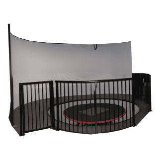 Реабилитационная система с комбинацией технологии захвата движений и движущейся платформы Motek Caren Base в  Реабилитационная система с комбинацией технологии захвата движений и движущейся платформы Motek Caren Base в