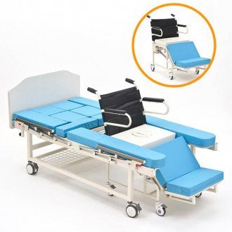 Многофункциональная кровать со встроенной креслом-каталкой Met Integra в  Многофункциональная кровать со встроенной креслом-каталкой Met Integra в