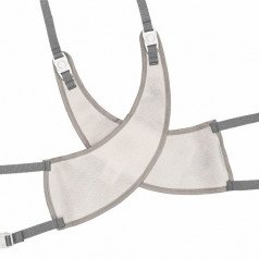 Сетчатый жилет-крестик