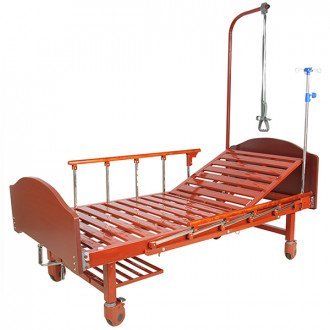 Кровать с механ.приводом Belberg 17B-01H, 1 функция ЛДСП (без матраса + столик) в  Кровать с механ.приводом Belberg 17B-01H, 1 функция ЛДСП (без матраса + столик) в