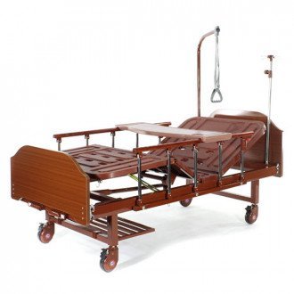 Кровать c механ.приводом Belberg 8-118ПЛН, 2 функц. ЛДСП (без матраса+столик) в  Кровать c механ.приводом Belberg 8-118ПЛН, 2 функц. ЛДСП (без матраса+столик) в