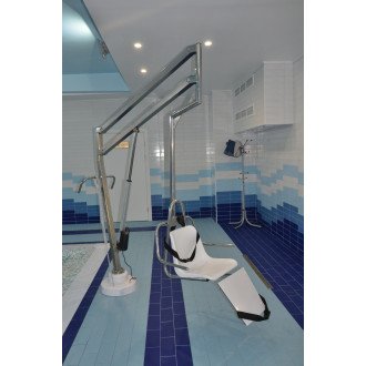 Подъемник большой для опускания пациента в бассейн в  Подъемник большой для опускания пациента в бассейн в