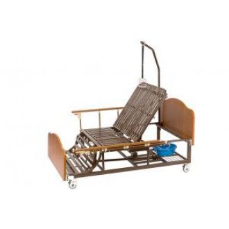 Кровать  механическая  «Медицинофф» с туалетным устройством в  Кровать  механическая  «Медицинофф» с туалетным устройством в